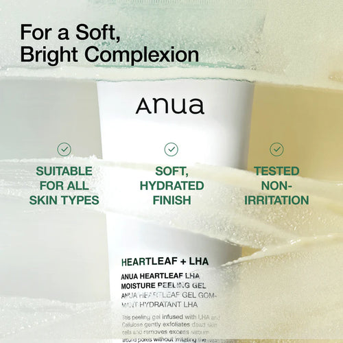 Anua Heartleaf LHA Moisture Peeling Gel